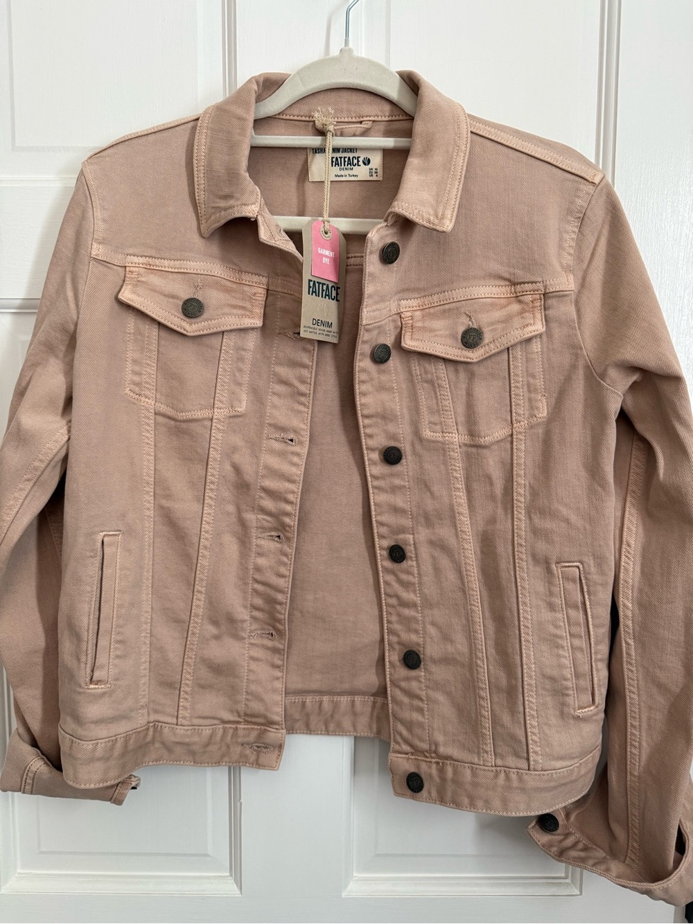 FatFace Blush Pink Denim Jacket
